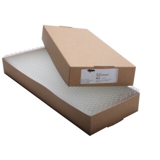 Klarglasrhrchen  8 mm mit Lamellenstopfen 880 Stck