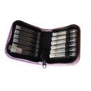 Taschenapotheke Soft für 12 Röhrchen rosa mit...