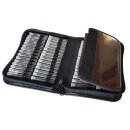 Taschenapotheke Soft für 60 Glasröhrchen - schwarz ohne Glasröhrchen
