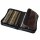 Taschenapotheke Soft für 60 Glasröhrchen - schwarz mit Braunglasröhrchen