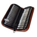 Taschenapotheke Soft für 30 Glasröhrchen braun ohne Glasröhrchen
