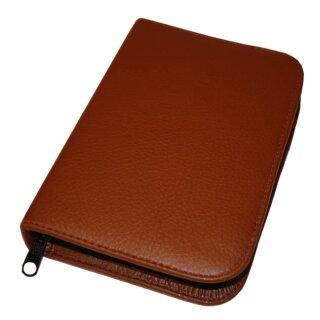 Taschenapotheke Soft fr 60 Glasrhrchen - braun
