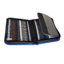 Taschenapotheke Soft für 60 Glasröhrchen - blau ohne Glasröhrchen