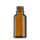 Braunglasflasche 20 ml DIN 18 - 10 Stück