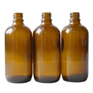 Braunglasflasche 100 ml DIN 18 - 49 Stück