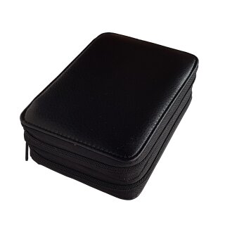 Taschenapotheke Soft für 120 Glasröhrchen  schwarz