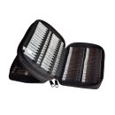 Taschenapotheke Soft für 120 Glasröhrchen  schwarz