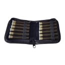 Taschenapotheke aus Rindleder für 12 Röhrchen...