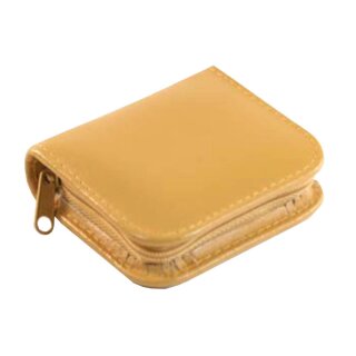 Taschenapotheke aus Rinderleder für 12 Röhrchen braun