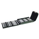 Taschenapotheke für 60 Glasröhrchen grün