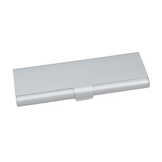 Homopathie Alu Etui fr 17 Rhrchen silber