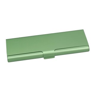 Homopathie Alu Etui fr 17 Rhrchen grn