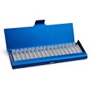 Homöopathie Alu Etui für 17 Röhrchen dunkelblau