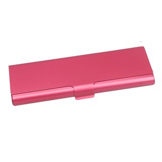 Homopathie Alu Etui fr 17 Rhrchen rot
