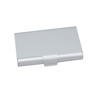 Homopathie Alu Etui fr 9 Rhrchen silber ohne Glasrhrchen
