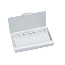 Homöopathie Alu Etui für 9 Röhrchen silber...