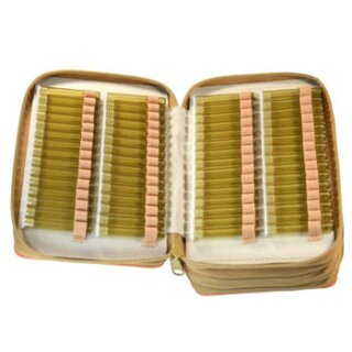 Taschenapotheke aus Bio Leder fr 180 Rhrchen
