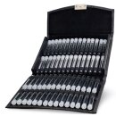 Taschenapotheke für 60 Glasröhrchen schwarz