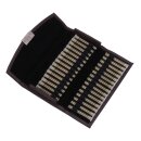 Taschenapotheke Serano  für 30 Glasröhrchen braun ohne Glasröhrchen