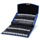 Taschenapotheke für 60 Glasröhrchen blau