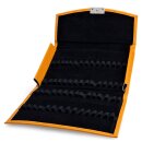 Taschenapotheke für 60 Glasröhrchen orange