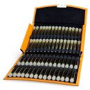 Taschenapotheke für 60 Glasröhrchen orange