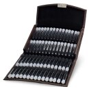 Taschenapotheke für 60 Glasröhrchen braun ohne Glasröhrchen