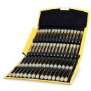 Taschenapotheke für 60 Glasröhrchen gelb ohne Glasröhrchen