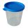 Urinbecher 100 ml Schnappdeckel blau