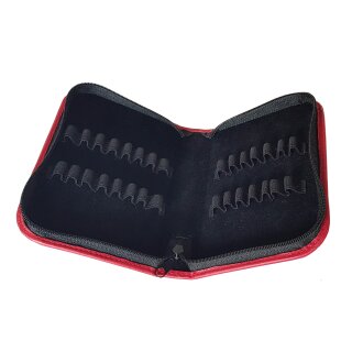 Taschenapotheke Solero fr 30 Glasrhrchen - rot