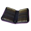 Taschenapotheke Solero für 30 Glasröhrchen - violett