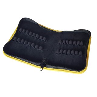 Taschenapotheke Solero fr 30 Glasrhrchen - gelb