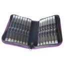 Taschenapotheke Solero für 30 Glasröhrchen - violett