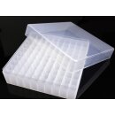 Cryoröhrchen Box für 100 Stück- transparent