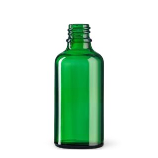 Grünglasflasche 50 ml DIN 18 1 Stück