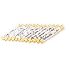 Braunglasrhrchen  8 mm mit Lamellenstopfen 30 Stck
